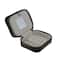 Ruby + Cash Black Sequin Mini Faux Leather Zippered Travel Jewelry Organizer Box